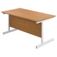 Olton Single Cantilever Straight Office Desk